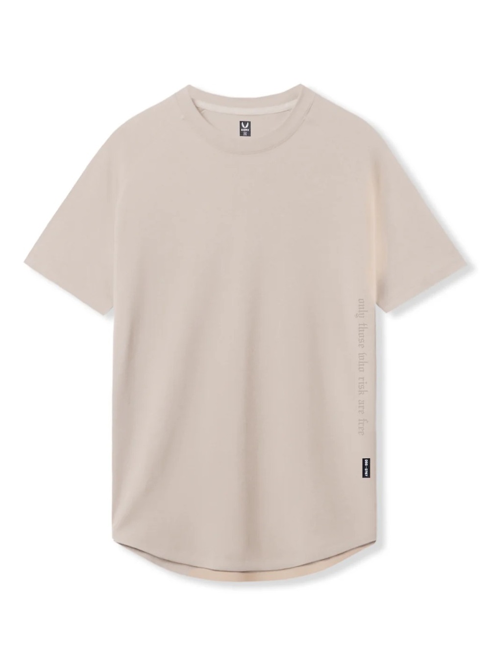 ASRV Supima Cotton Established Tee DSG-0767 Gym Training Shirt NEW SMALL - CHAI